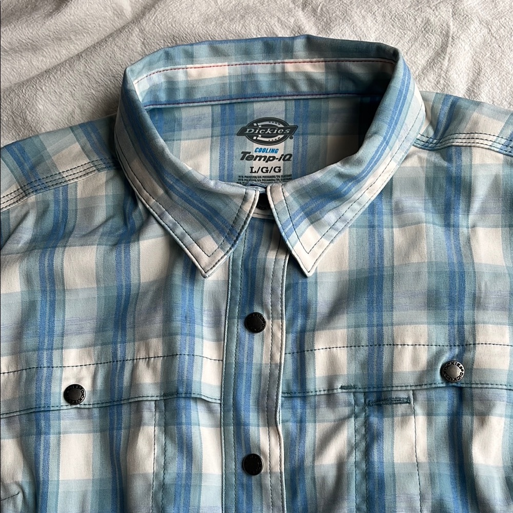 Dickies Blue Plaid Women’s shirt
